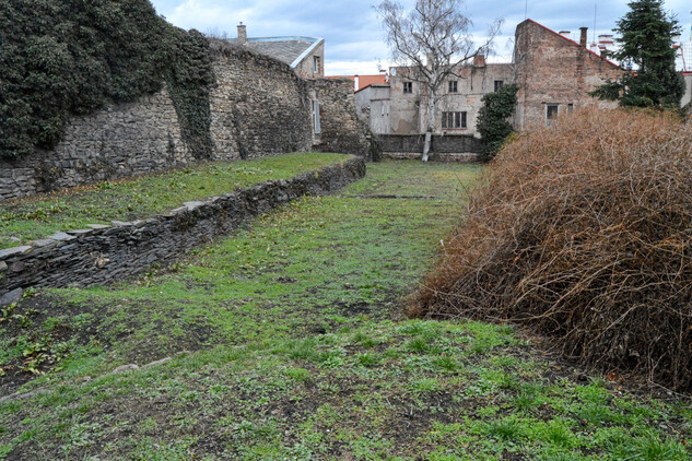 Parkán, před obnovou