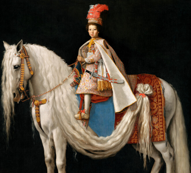 Equestrian Portrait of Leopold de' Medici as Child