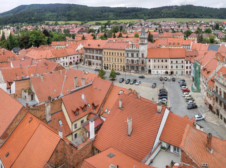 Město Prachatice - pohled na MPR | © NPÚ ÚOP ČB