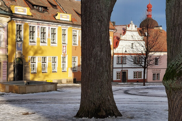 Trčkovo náměstí v Opočně | © NPÚ, ÚOP v Josefově 2021, Jiří Balský